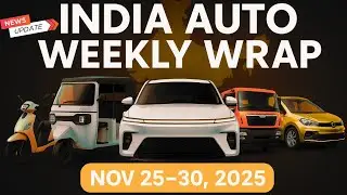 Top Auto News for Week Nov,2025 |India Auto Industry Weekly Wrap