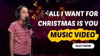 All I Want for Christmas is You | 歌唱學校學生 China | 小朋友學唱歌 | 唱歌比賽 | 聲樂老師 | 線上歌唱課 | 學唱歌 |