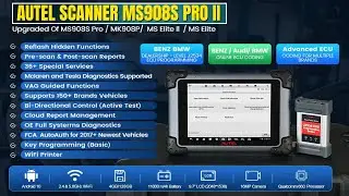 Сканер Autel MS908S Pro II &mdash; что следует знать перед покупкой ||