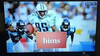 NFL on CBS Sponsor Billboard: Tennessee at Jacksonville