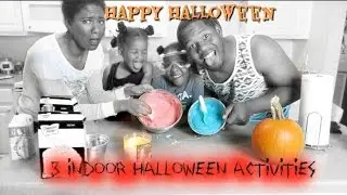 Indoor Halloween Activities for the WHOLE Family || 2016