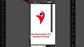 How to make V Shape logo | Adobe Illustrator | Digital Art Designs