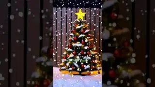 January 10 | New Year 2027 countdown #newyear #2027 #christmas #christmastree #happy #funny #count