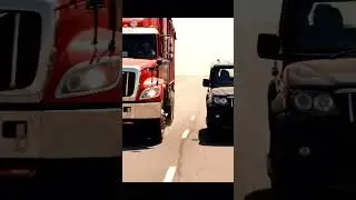 indian truck vs bolero #truck #truckdriver #bolero #race