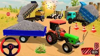 Drive truck and tractor new video game Indian vahicycle simulator 3d game viral trending video 2026🎮