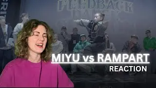 DANCER REACTS MIYU vs RAMPART DANCE BATTLE🤯