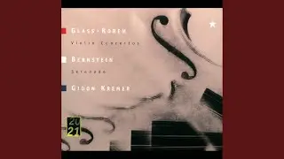 Glass: Violin Concerto No. 1: II. Crotchet = c. 108