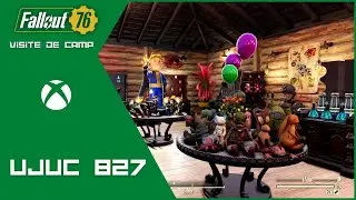 COLLECTION ET D&Eacute;CO AU TOP - Fallout 76 VISITE DE CAMP UJUC #827