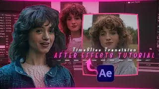 How to Create X and Y Timeslice Transition in After Effects ( Easy Tutorial )