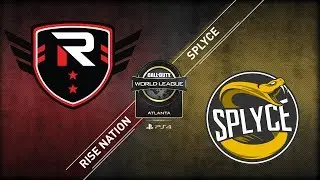 Rise Nation vs Splyce | CWL Atlanta Open 2018 | Alpha Stream | Day 1