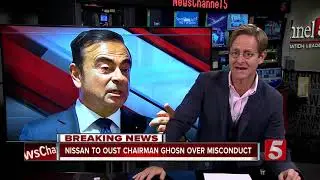 Nissan Chairman dismissed amid investigation