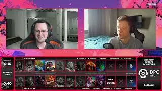 (RU) Team Secret vs ITB.SHUFFLE | map 1 | DPC WEU 2023 Tour 2: Division II | by Lex & Shachlo