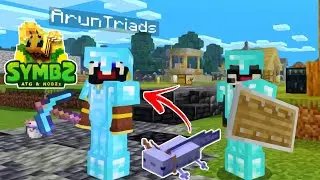 SYMBZ: GAMEPLAY WITH @ArunTriadsGaming ❤#smartdude#symbz#minecraft