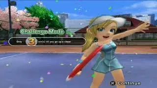 Hot Shots Tennis | Ashley VS Jun! | 1 Set Match, 4 Games