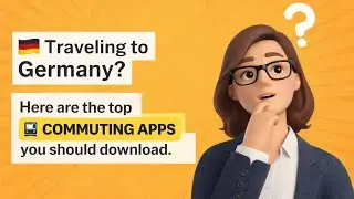 🇩🇪 Traveling to Germany? 🚆 Top Commuting Apps You MUST Download&bull;Links are below in the Description 