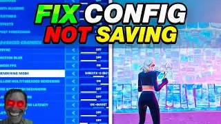 How To Fix Fortnite Settings NOT Saving (Change Rendering Mode)