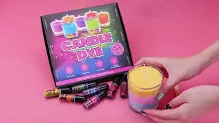 Warm Winter DIY🕯️ Handcrafted Pumpkin Candles and Gradient Candles to Light Up Your Cozy Home 🧡✨