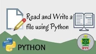 Python : Read and Write a file