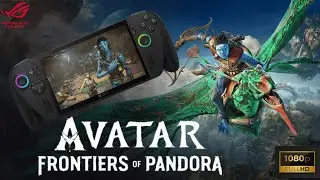 Avatar Frontiers of Pandora - ASUS ROG XBOX ALLY X - 1080p - test 13W / 17W / 25W modo batería 