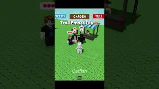 Ember lily troll 😂 #growagarden #roblox #usa