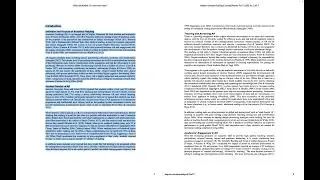 A perspective on reading an academic PDF