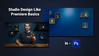 Design Your Studio Design Like Premiere Basics in Photoshop | Speed Art | GFXSKILLs