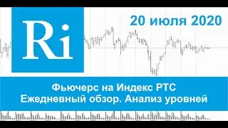 20.07.2020 - Индекс РТС - Обзор фьючерса