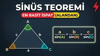 Sinüs Teoremi İspat | Trigonometri Sinüs Teoremi basit ispatı