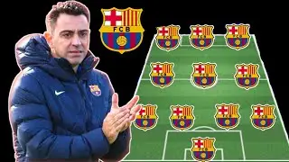 Xavi Hernandez's Dream Team For Barcelona 🔥 Barcelona Transfers News 📰 Barcelona News Today 📰 Barca