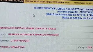 My SBI Clerk Mains Result and Scorecard 2024||#ibps #rbi #sbiclerk #sbi #banking