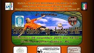 LND Calabria - C/11 2^ Categoria: Archi Calcio - Ludos Vecchia Miniera