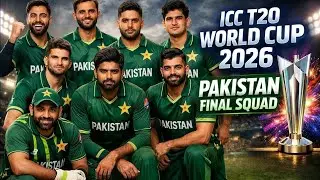 ICC T20 World Cup 2026 Pakistan team squad