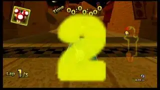 MKWii Texture Hack Showcase Night Desert by me