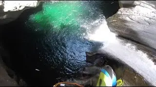 Canyoning Comer See - Bodengo Canyon im Juli 2019