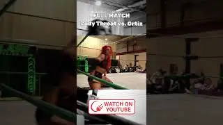 🔥 WATCH NOW!💥 Jody Threat vs. Ortiz &ndash; FULL MATCH! 🎬 on our YouTube channel!📺  #ProWrestling