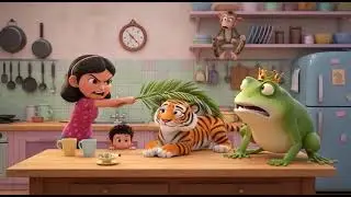 &ldquo;ব্যাঙের বিয়ে ভাবনা! 🐸 | Funny Frog Marriage Cartoon Song | Bangla Rhyming Comedy Video for Kids&rdquo;