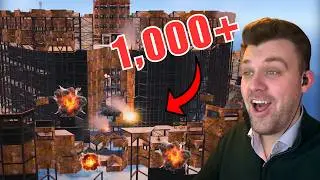 Admin Spectating a 1,000+ Rocket Raid in Rust