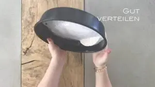 Oonicake erkl&auml;rt ...Form einfetten