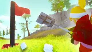 СРАЖЕНИЯ НА ПОЛЯХ ДЛЯ ГОЛЬФА! (Scrap Mechanic)
