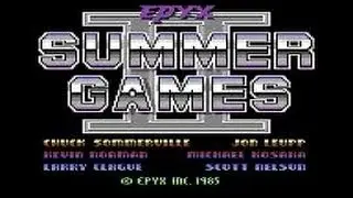 Summer Games II Review for the Commodore 64 by John Gage