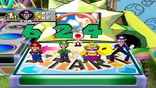 Longplay of Mario Party 4 (Nintendo Gamecube) - 4 Player Battle on Toad's Midway Madness