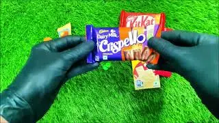 ASMR: Satisfying video Asmr lollipops candy and chocolate gummy candy unboxing video Asmr #asmr