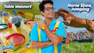 Table Manners to Horse Show Jumping Wonders- ImmY Explores 