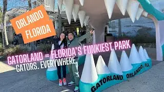 Visiting Gatorland in Orlando, Florida (2024)