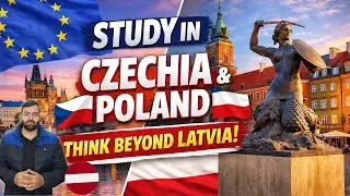 Latvia Bhool Jao! 🇪🇺 Low-Cost Study in Czechia & Poland, Without IELTS |  Europe Schengen Updates