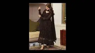 latest black dress designs 2024
