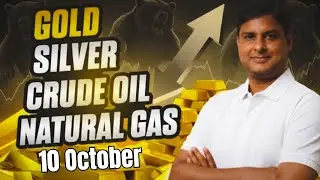 Massive Gold Price News | Silver | Crude Oil | Natural Gas- Trading Strategy Today-10 October 2025