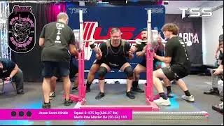 Powerlifting Jesse Scott Hinkle Southern AZ Showdown 12 20 2025