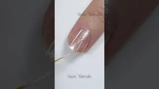 Easy Minimal Pink and White Nail Art Tutorial #shorts