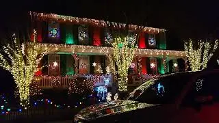 Christmas Lights in Downtown Shepherdstown WV